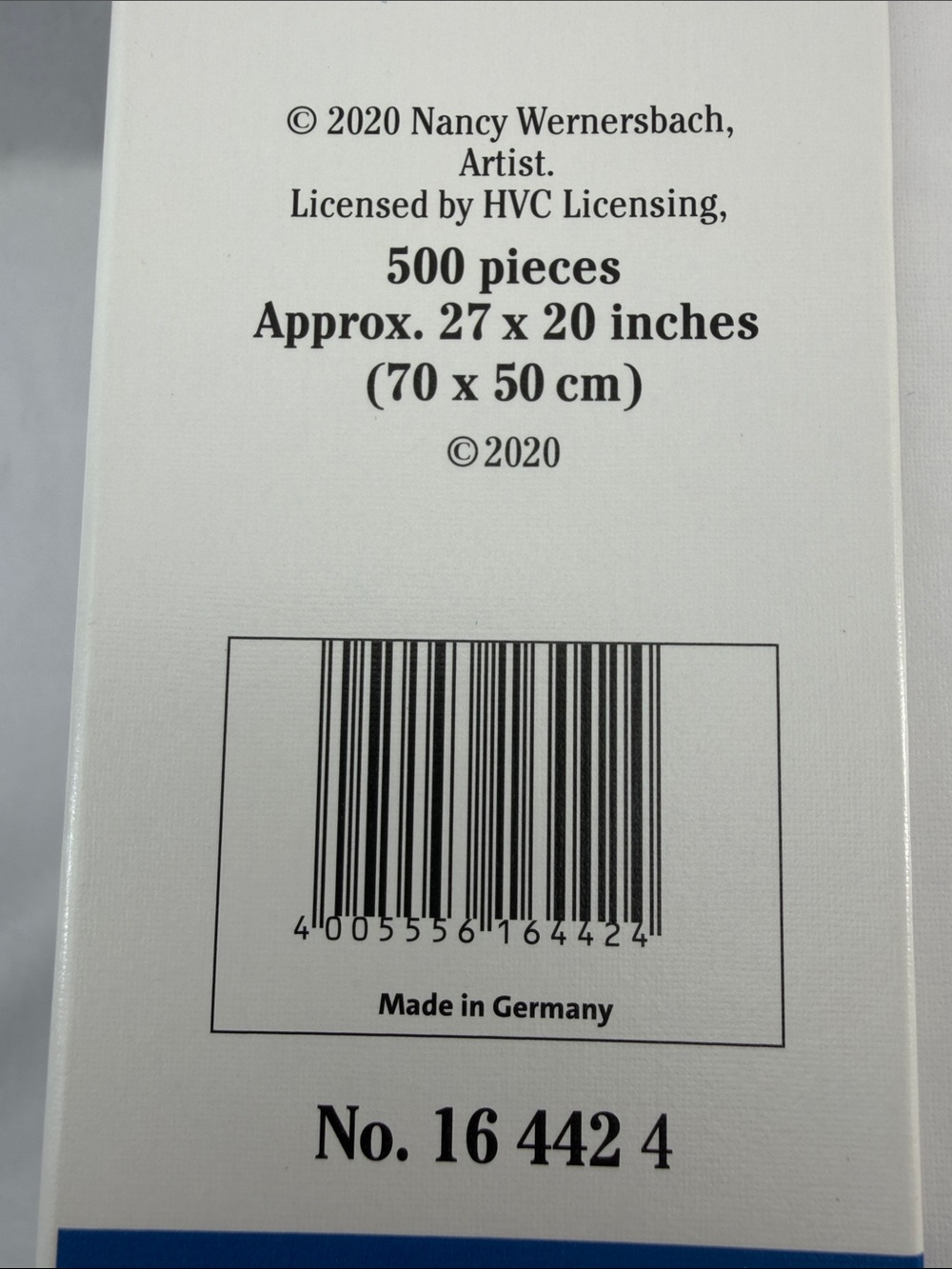 Ravensburger 500-Piece Winter Cabin Puzzle - Picture 2 of 5